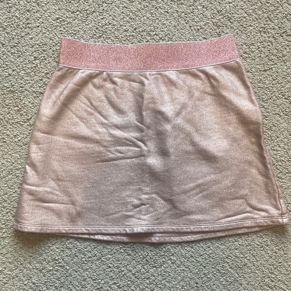 Rose Gold Mini Skirt - Picture 2 of 6